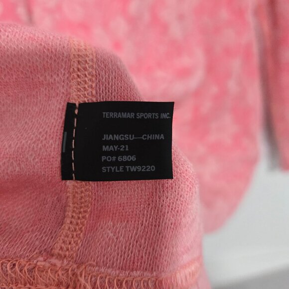 Terramar Women's Standard Ultra Merino Half Zip in Rose Snow Dusting- Size Large - Picture 8 of 9